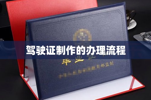 凤阳驾驶证制作的办理流程