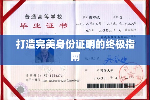 凤阳打造完美身份证明的终极指南