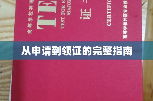 凤阳从申请到领证的完整指南