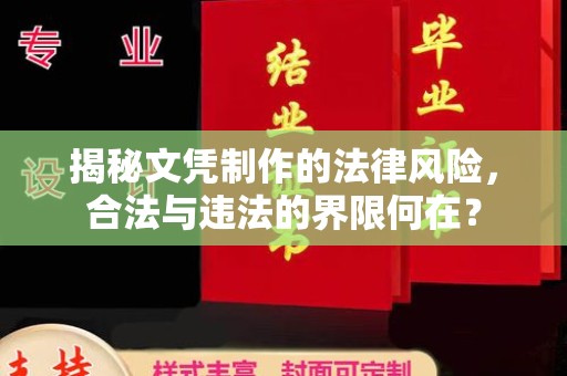 凤阳揭秘文凭制作的法律风险，合法与违法的界限何在？