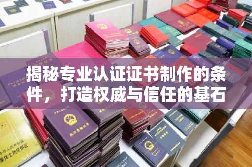 凤阳揭秘专业认证证书制作的条件，打造权威与信任的基石