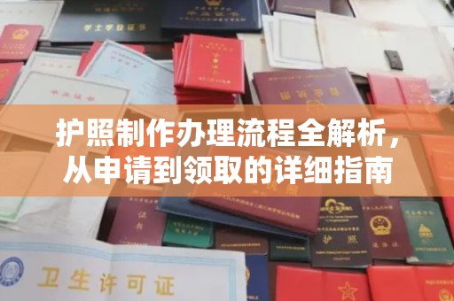 凤阳护照制作办理流程全解析，从申请到领取的详细指南