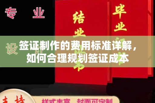 凤阳签证制作的费用标准详解，如何合理规划签证成本